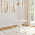 Cross Leg Round Dining Table - 38